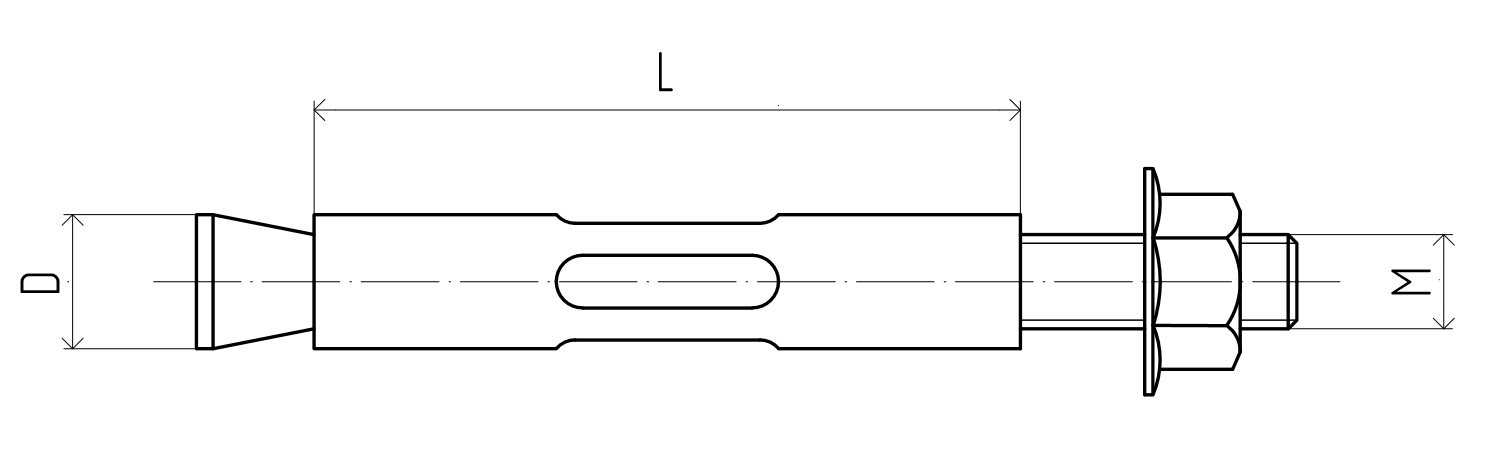 Анкер с гайкой - купить у производителя ООО МКТ