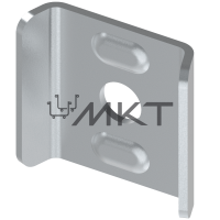 Пластина с одним отверстием