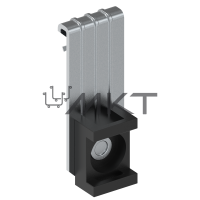 Вертикальный балочный зажим под нейлоновую стяжку