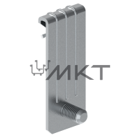 Вертикальный балочный зажим с винтом