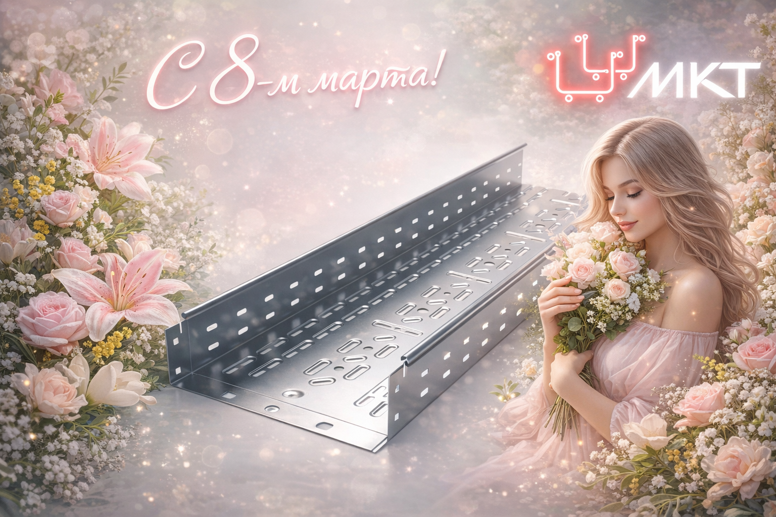 Поздравляем с наступающим 8 марта!