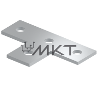 Пластина Т-образная 4 отверстия