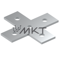 Пластина Х-образная 5 отверстий