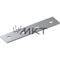 Пластина с четырьмя отверстиями