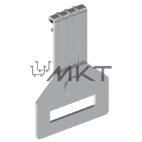 Вертикальный балочный зажим под перфоленту