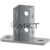 Страт-подвес одинарный боковой с узкой пяткой для сборной потолочной стойки